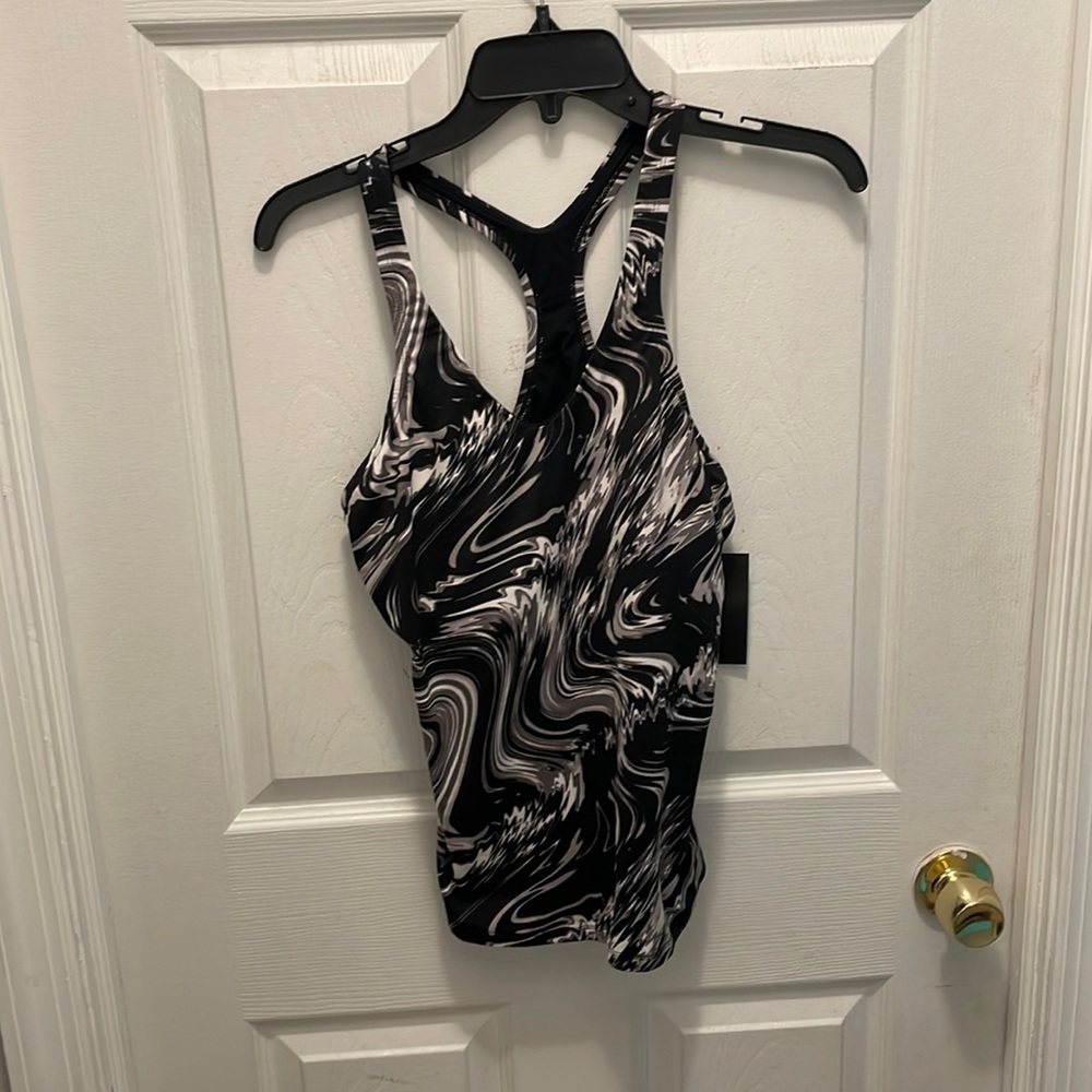 NWT Nike racer back tankini